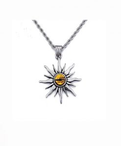 תליון ושרשרת "עין השמש" דגם 052